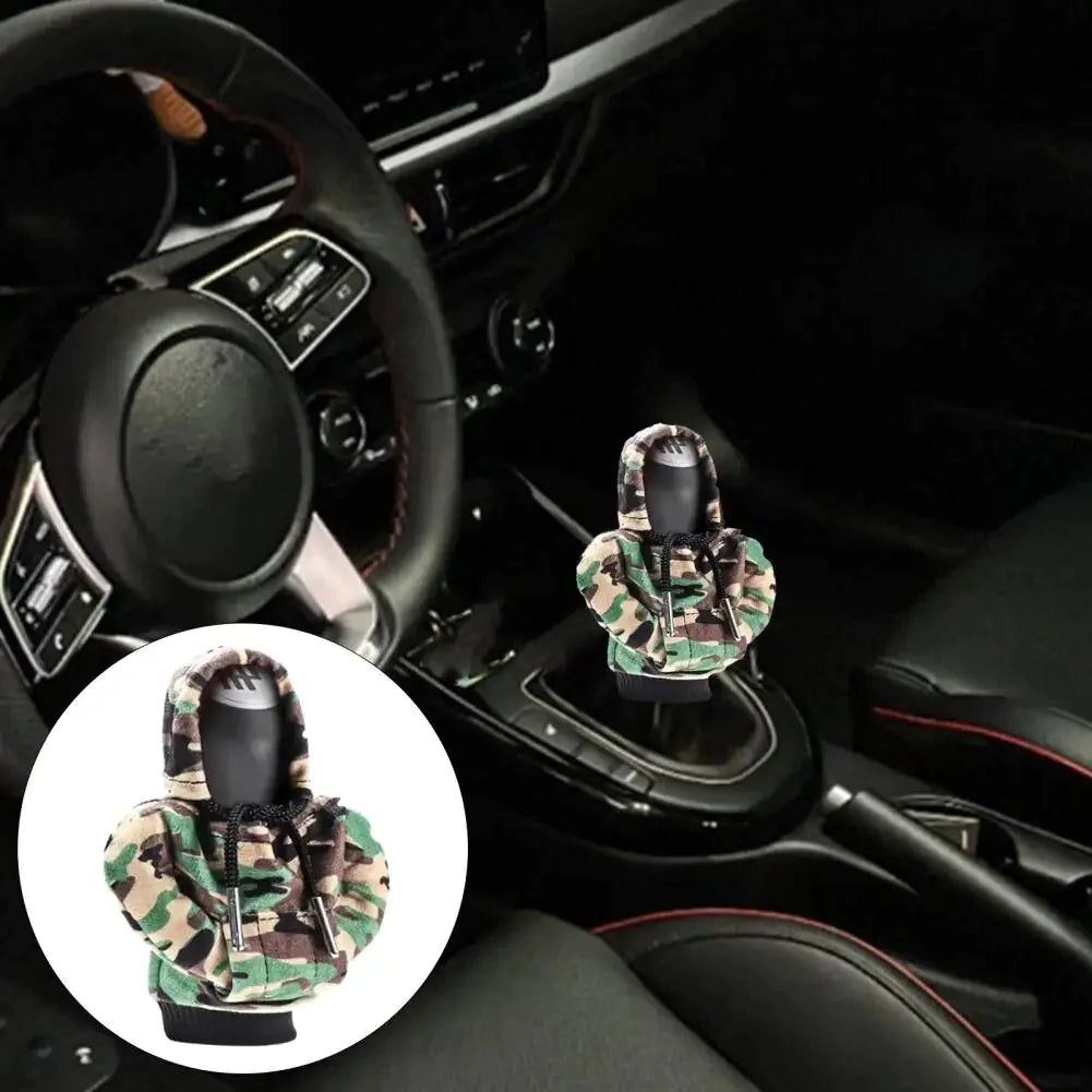 Car Gear Shift Cover Tiny Hoodie Gear Shift Cover for Paddle Shifter