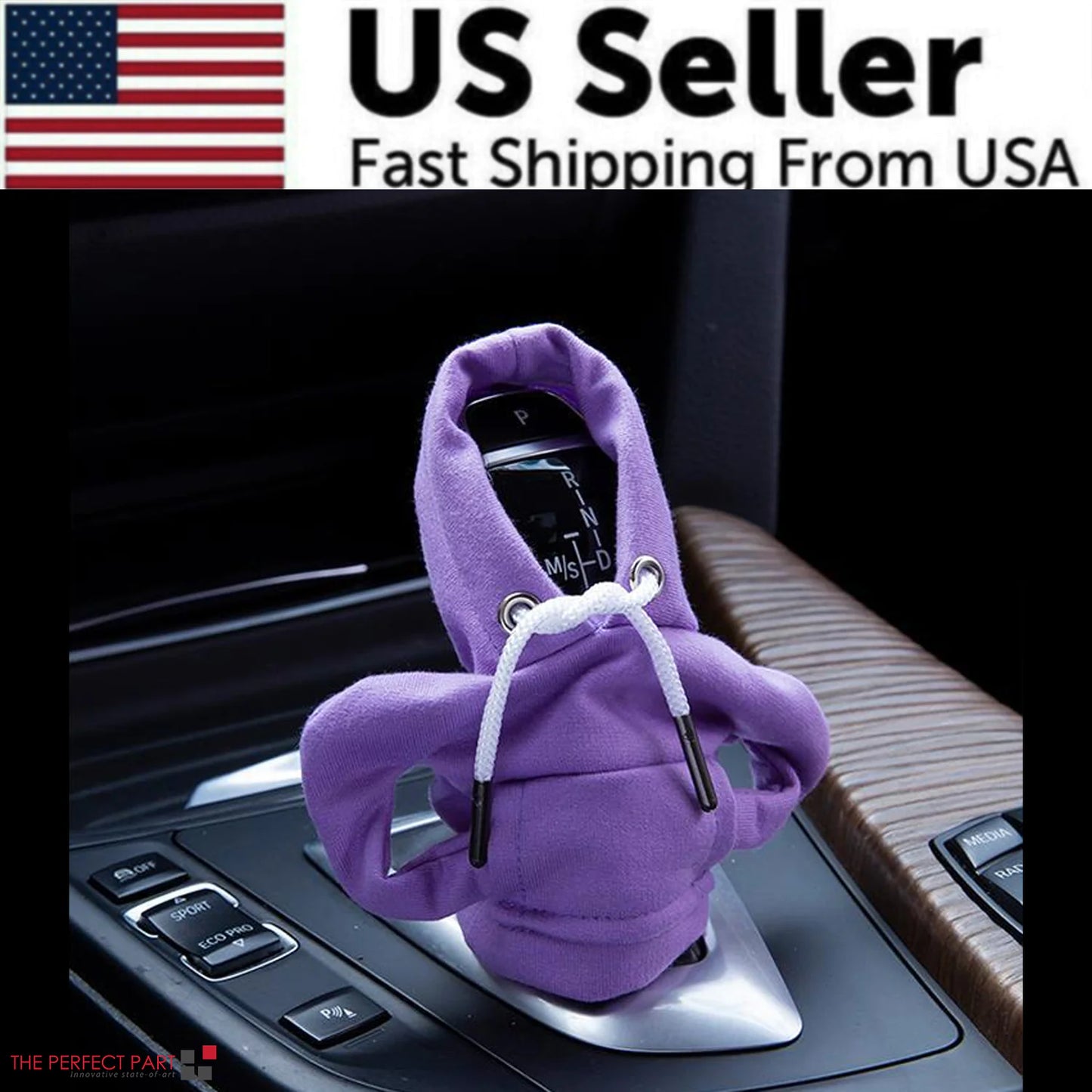 Car Gear Shift Cover Tiny Hoodie Gear Shift Cover for Paddle Shifter