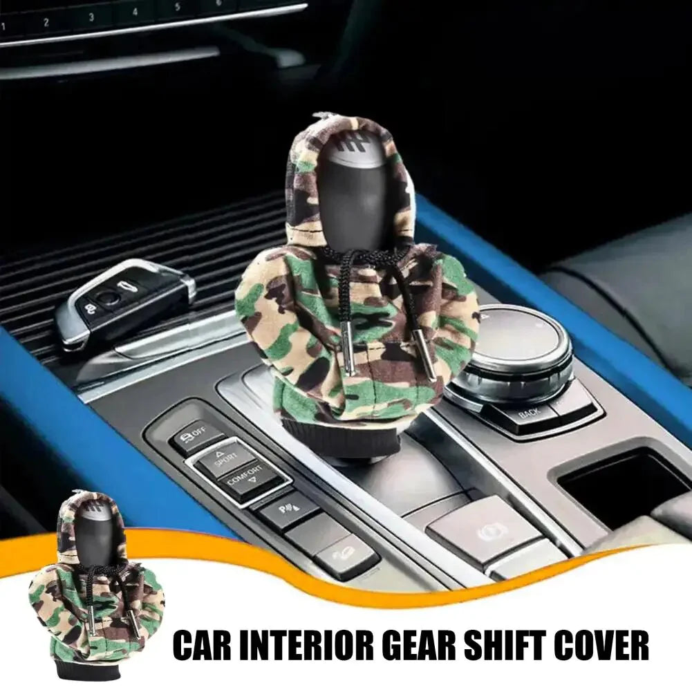 Car Gear Shift Cover Tiny Hoodie Gear Shift Cover for Paddle Shifter