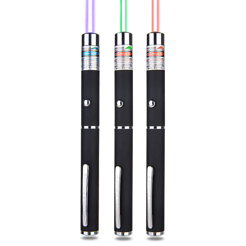 Trio Set 900Mile Laser Pens Green Blue Red Light Visible Beam Lazers