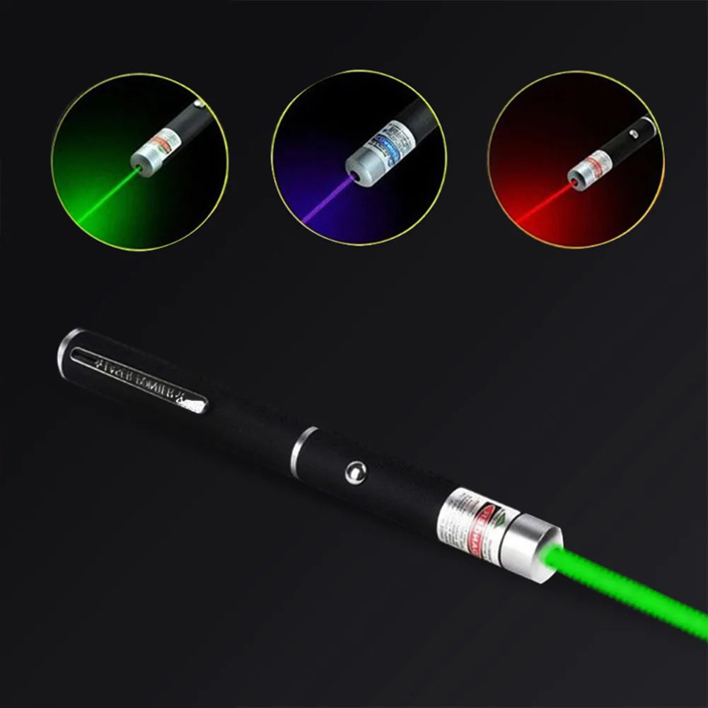 Trio Set 900Mile Laser Pens Green Blue Red Light Visible Beam Lazers